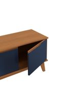 Rack Kappesberg 3 Portas Canela/azul 136cm