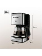 Cafeteira Elétrica Mondial C-44-32x-si Cafeteira C-44-32x-si 220v/60hz