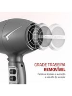 Secador De Cabelos Space Shine Sc-20 Sec Cabelo Sc-20 127v/60hz