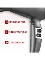 Secador De Cabelos Space Shine Sc-20 Sec Cabelo Sc-20 127v/60hz