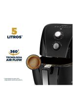 Air Fryer Britânia 5L Antiaderente Gold 1500W BAF45A 110V
