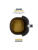 Air Fryer Britânia 5L Antiaderente Gold 1500W BAF45A 110V