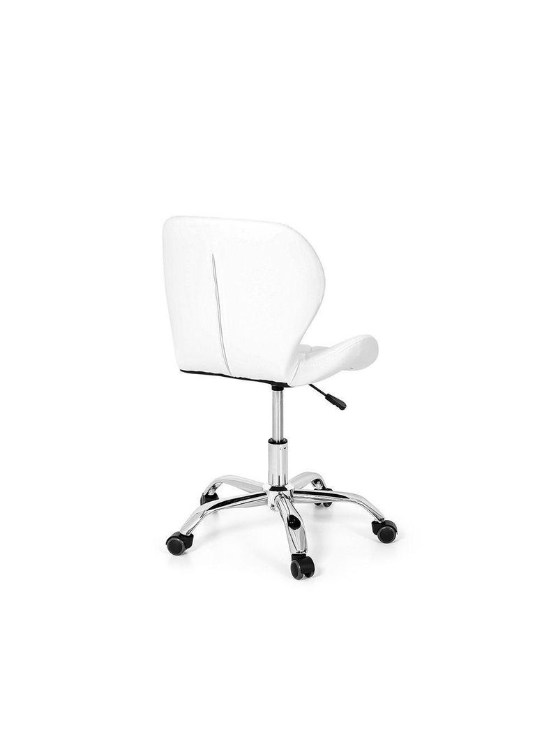 Cadeira Office Eiffel Slim Base Giratória - Branco