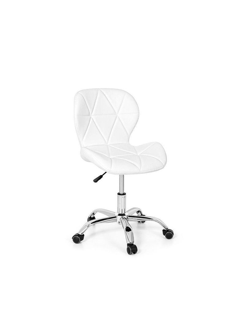 Cadeira Office Eiffel Slim Base Giratória - Branco