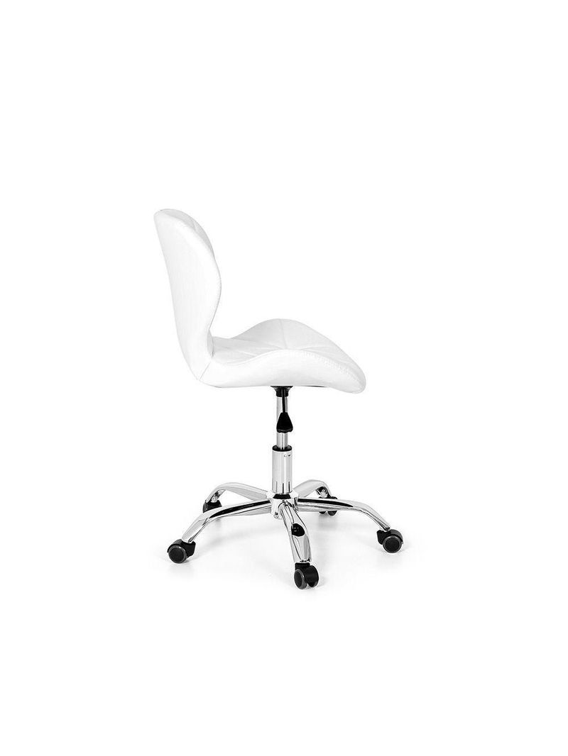 Cadeira Office Eiffel Slim Base Giratória - Branco