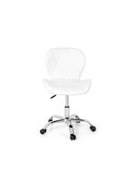 Cadeira Office Eiffel Slim Base Giratória - Branco