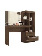 Penteadeira Com Espelho Nogal Trend Notável Móveis Nogal