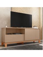 Bancada Rack Para Tv Até 55 Polegadas Jace Marrom Caemmun