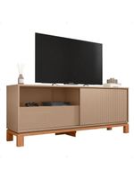 Bancada Rack Para Tv Até 55 Polegadas Jace Marrom Caemmun