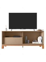 Bancada Rack Para Tv Até 55 Polegadas Jace Marrom Caemmun