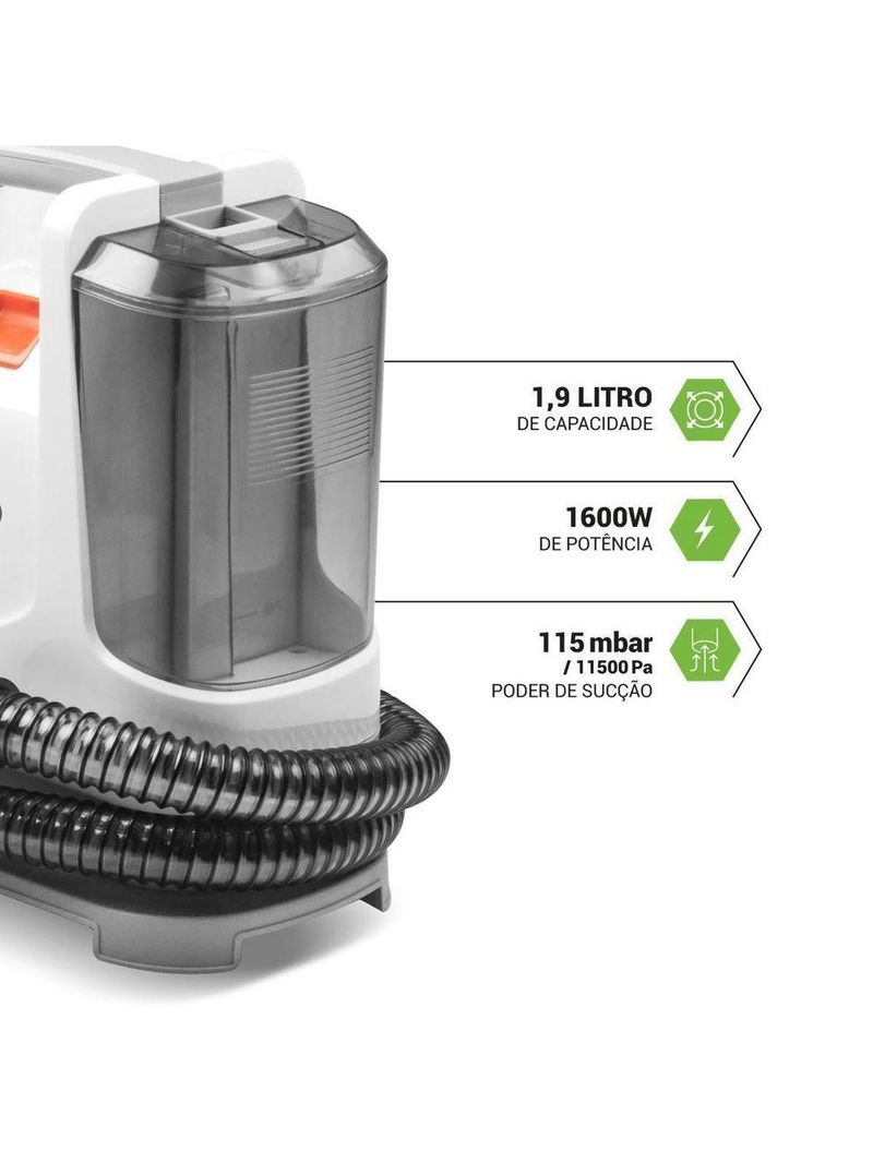 Extratora de Sujeira Philco 2 Em 1 1600W PEX20A 220V