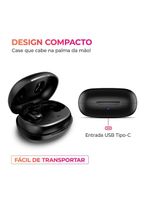 Fone de Ouvido Earbud Aiwa Bt Ipx5 Anc Bivolt