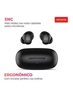 Fone de Ouvido Earbud Aiwa Bt Ipx5 Anc Bivolt