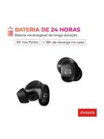Fone de Ouvido Earbud Aiwa Bt Ipx5 Anc Bivolt