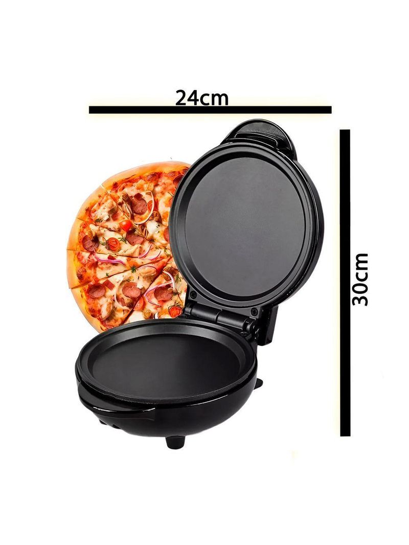 Máquina Mini Forno Elétrico Redondo Pizza Ovo Torta 220V