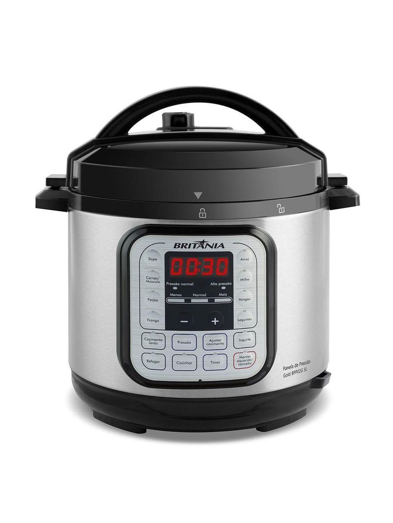 Panela De Pressão Britânia BPP02G Gold 5L 900W 220V