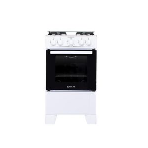 Fogão Atlas 4 Bocas Mesa De Inox Coliseum Plus Branco