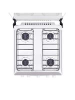 Fogão Atlas 4 Bocas Mesa De Inox Coliseum Plus Branco