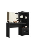 Penteadeira Com Espelho Preto Tx Notável Móveis Preto Tx