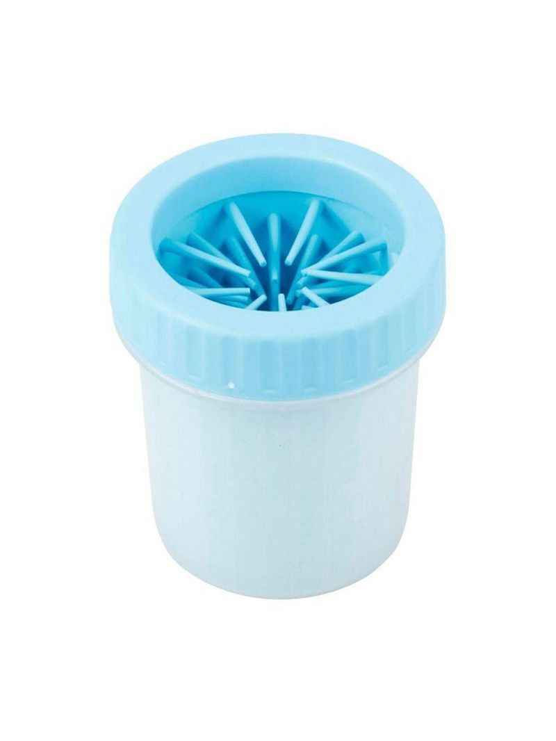 Copo Limpa Patinhas De Cachorro Azul