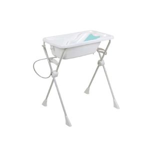 Kit Banho Burigotto Banheira com Suporte e Assento Redutor Branco