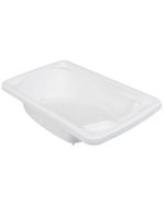 Kit Banho Burigotto Banheira com Suporte e Assento Redutor Branco