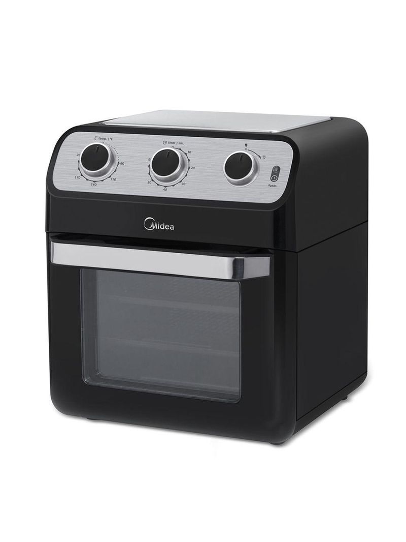Fritadeira Elétrica Air Fryer Midea Ovenfryer 12L Preto 127V