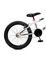 Bicicleta BMX Cross Aro 20 Ravok RV-X – Branco e Rosa
