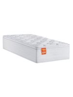 Colchão Solteiro Molas Pillow Top 88x188x27cm Branco