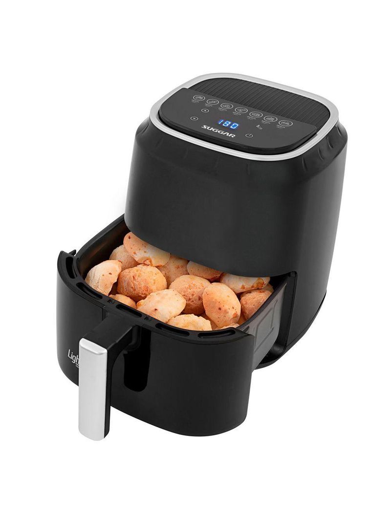 Fritadeira Suggar Light Fry Touch Control 4 Litros Preta 220V FT0042PT