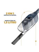 Aspirador de Pó Vertical Britânia 2 em 1 1400W BAS30 1,5L 220V