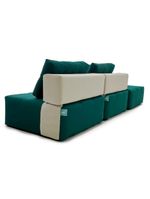 Sofá De Chão Serena: Conforto Para áreas Externas - Cor Verde