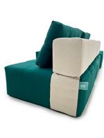 Sofá De Chão Serena: Conforto Para áreas Externas - Cor Verde