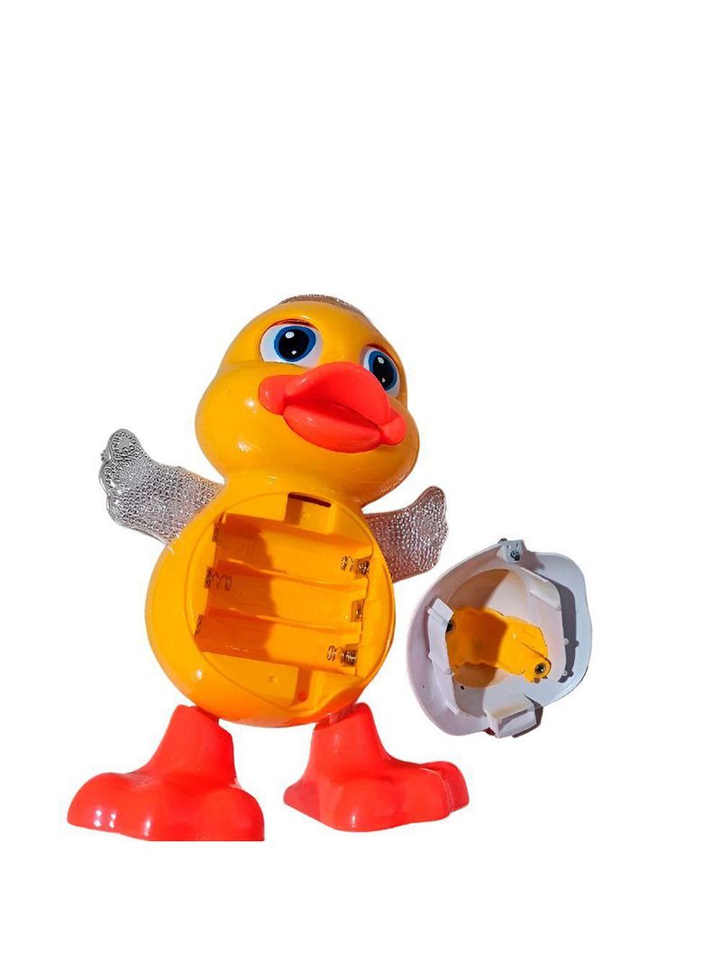 Brinquedo Pato Dançante Musical Anda Luz Som Infantil