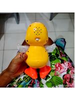 Brinquedo Pato Dançante Musical Anda Luz Som Infantil
