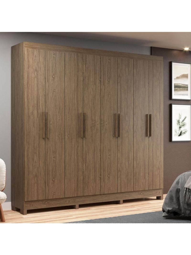 Guarda-roupa 8 Portas Wood Decibal