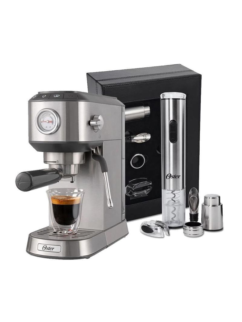Kit Cafeteira Espresso Compacta E Kit Vinho Oster - 127v 127v