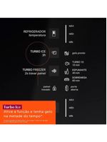 Geladeira Brastemp 447L Frost Free Inverse BRE57FBANA 127V