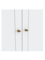 Guarda Roupa Casal Americano 6 Portas Branco - Henn