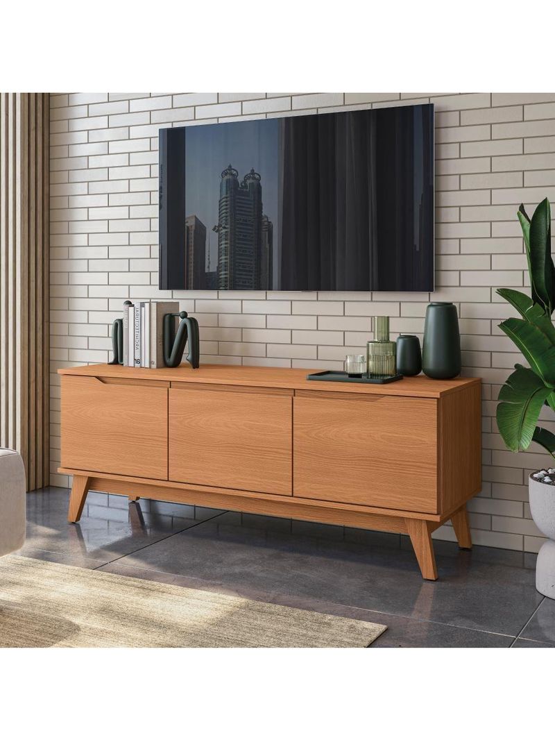 Rack Kappesberg 3 Portas Canela 136cm