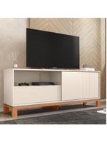 Bancada Rack Para Tv Até 55 Polegadas Jace Marrom Caemmun