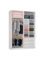 Guarda Roupa Closet Sem Porta 159,2cm Prime Luciane Móveis