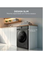 Lava E Seca Midea 11Kg MF201D110WB/GK Titanium 220V