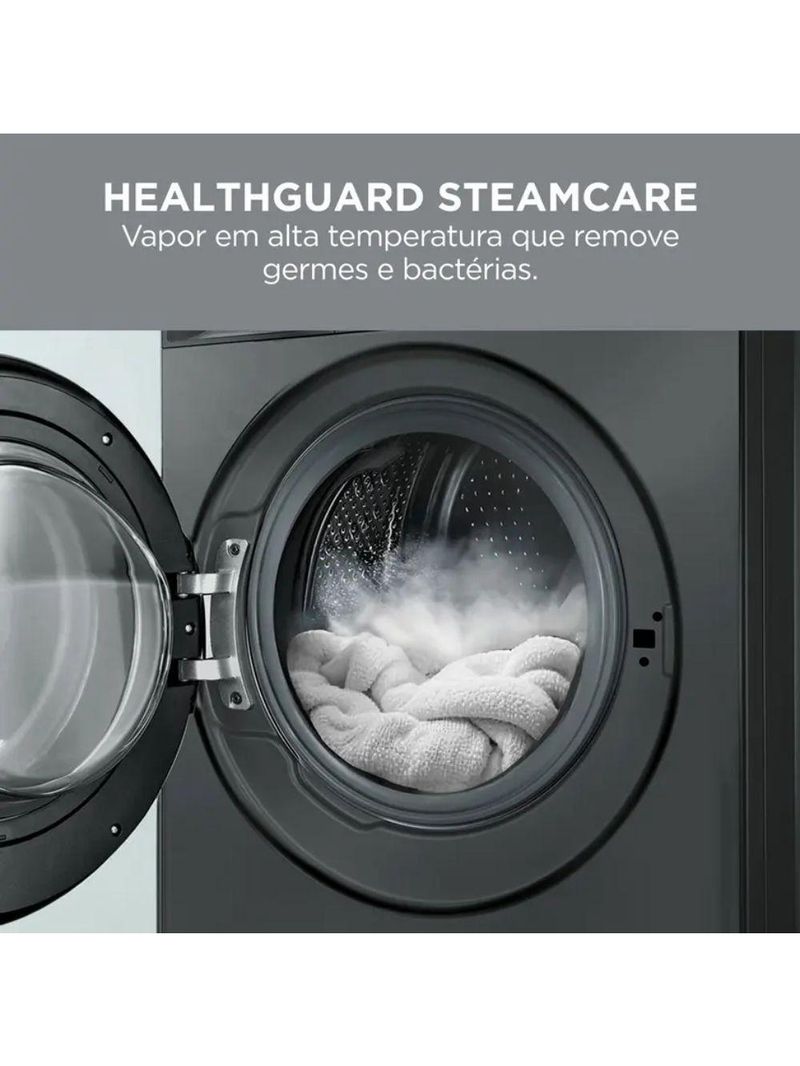 Lava E Seca Midea 11Kg MF201D110WB/GK Titanium 220V