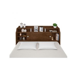 Cabeceira Flex Box Casal 1,38 Framar Elisa Malbec Off White