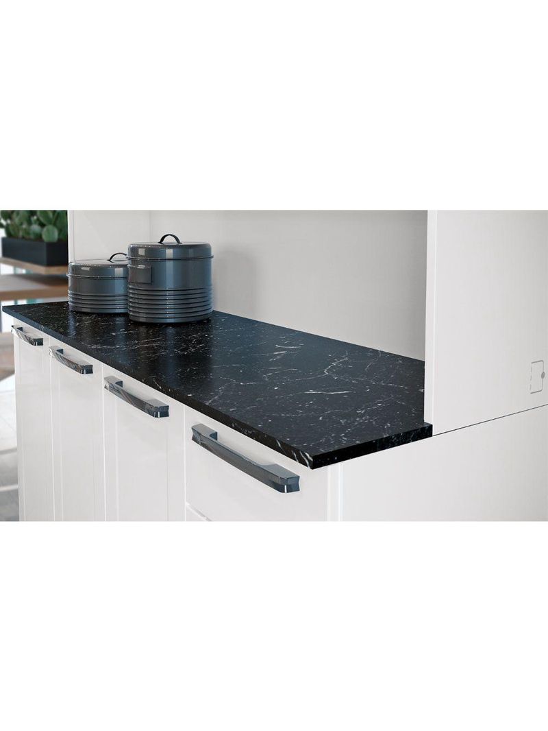 Kit Cozinha Florença 140cm com 8 Portas e 2 Gavetas Branco | Itatiaia