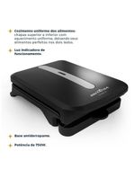 Grill Britânia 750W 2 Sanduiches Chapas Antiaderentes 110V