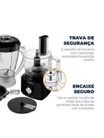 Multiprocessador Britânia 5 Em 1 900W All In One BMP900P 220V