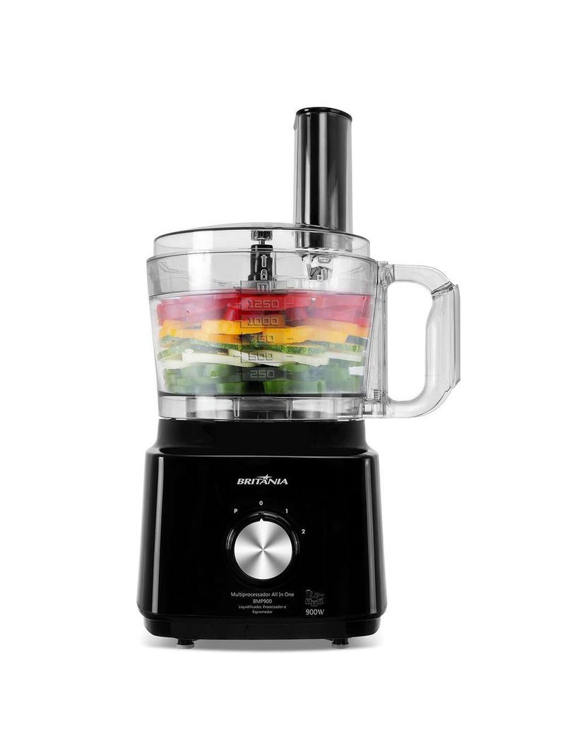 Multiprocessador Britânia 5 Em 1 900W All In One BMP900P 220V