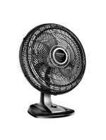 Ventilador De Mesa Mondial Turbo 8 Pás 50cm Vtx-50-8p Vent 50cm-127v-preto/prata